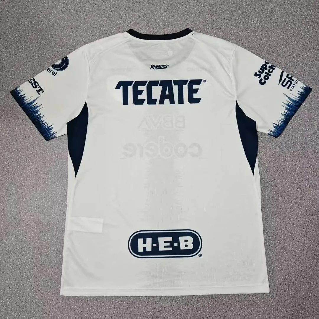 Monterrey 2026/27 Extérieur Maillot Manches Courtes White