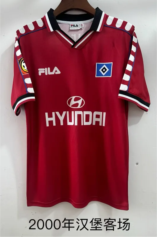 Hamburger SV 2000 Third Shirt Red