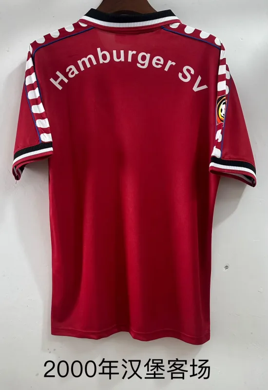 Hamburger SV 2000 Third Shirt Red — 2