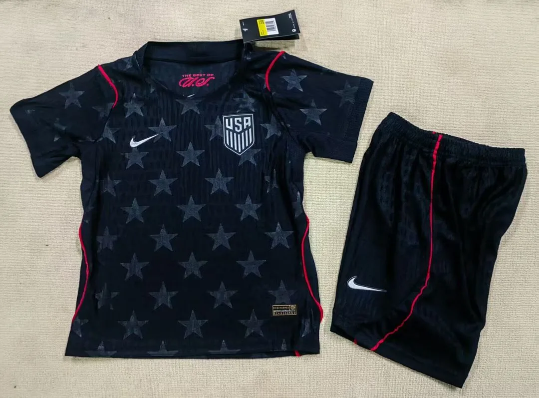 USA 2026 Away Kids Kit Player Version — 2