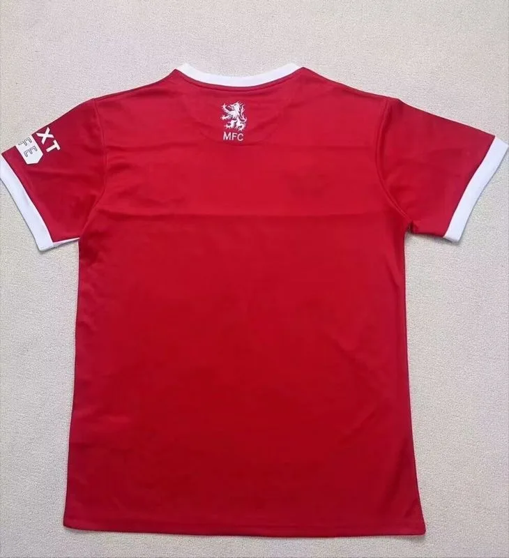 Middlesbrough 2024/25 Primera Equipación Camiseta Manga Corta