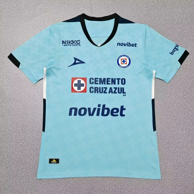 Cruz Azul 2025/26 Goalkeeper Shirt Blue — 1