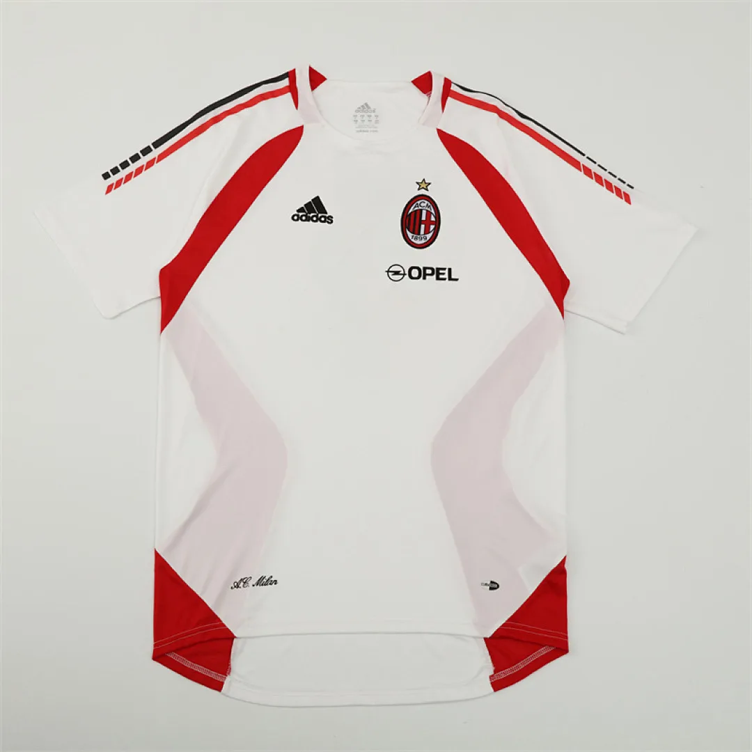 AC Milan 2005/06 Training Shirt White — 2