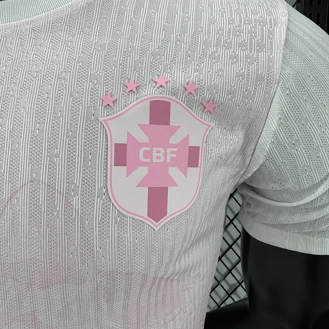 Brazil 2025/26 Shirt Player Version Special Edition Pink — 1