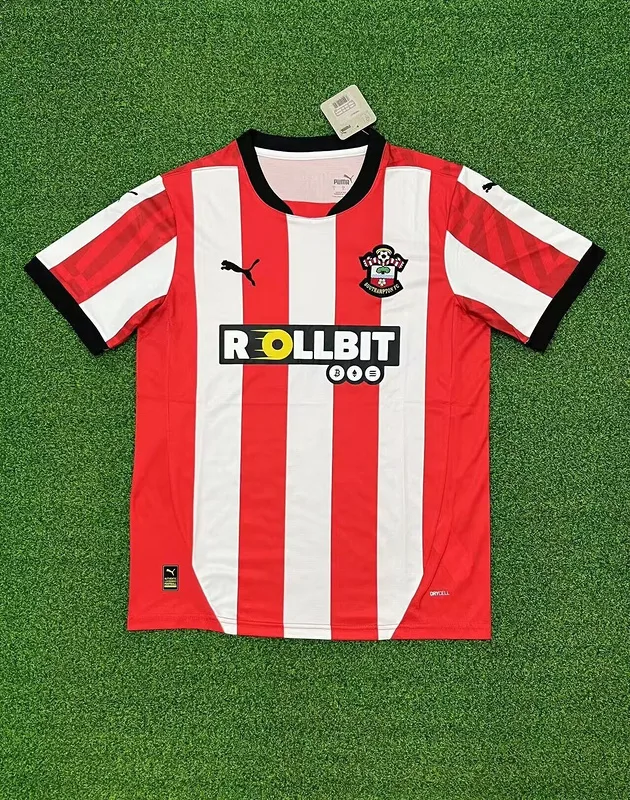 Southampton 2024/25 Primera Equipación Camiseta Manga Corta — 2
