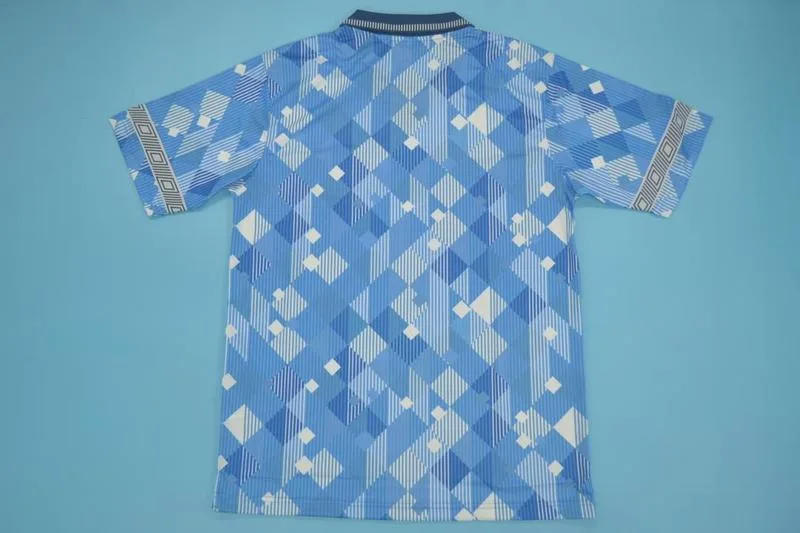 England 1990 Third Shirt Blue — 2