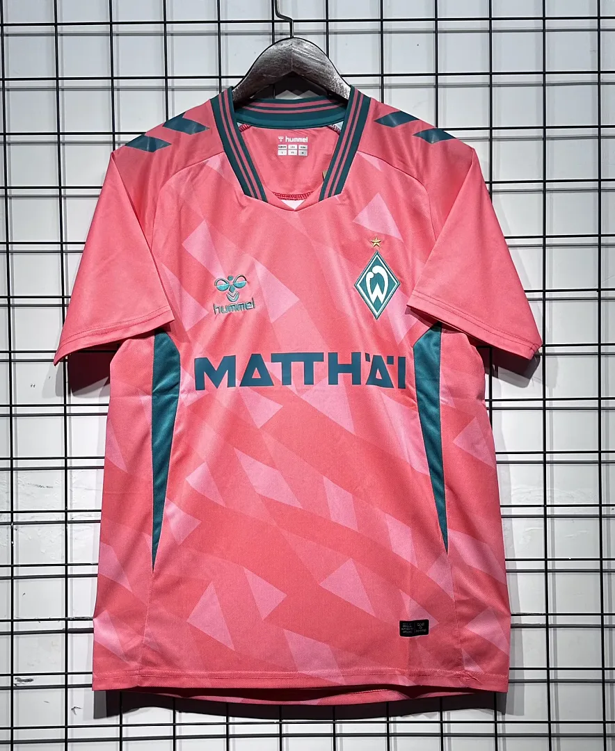 Werder Bremen 2026/27 Ausweich Trikot Pink — 2