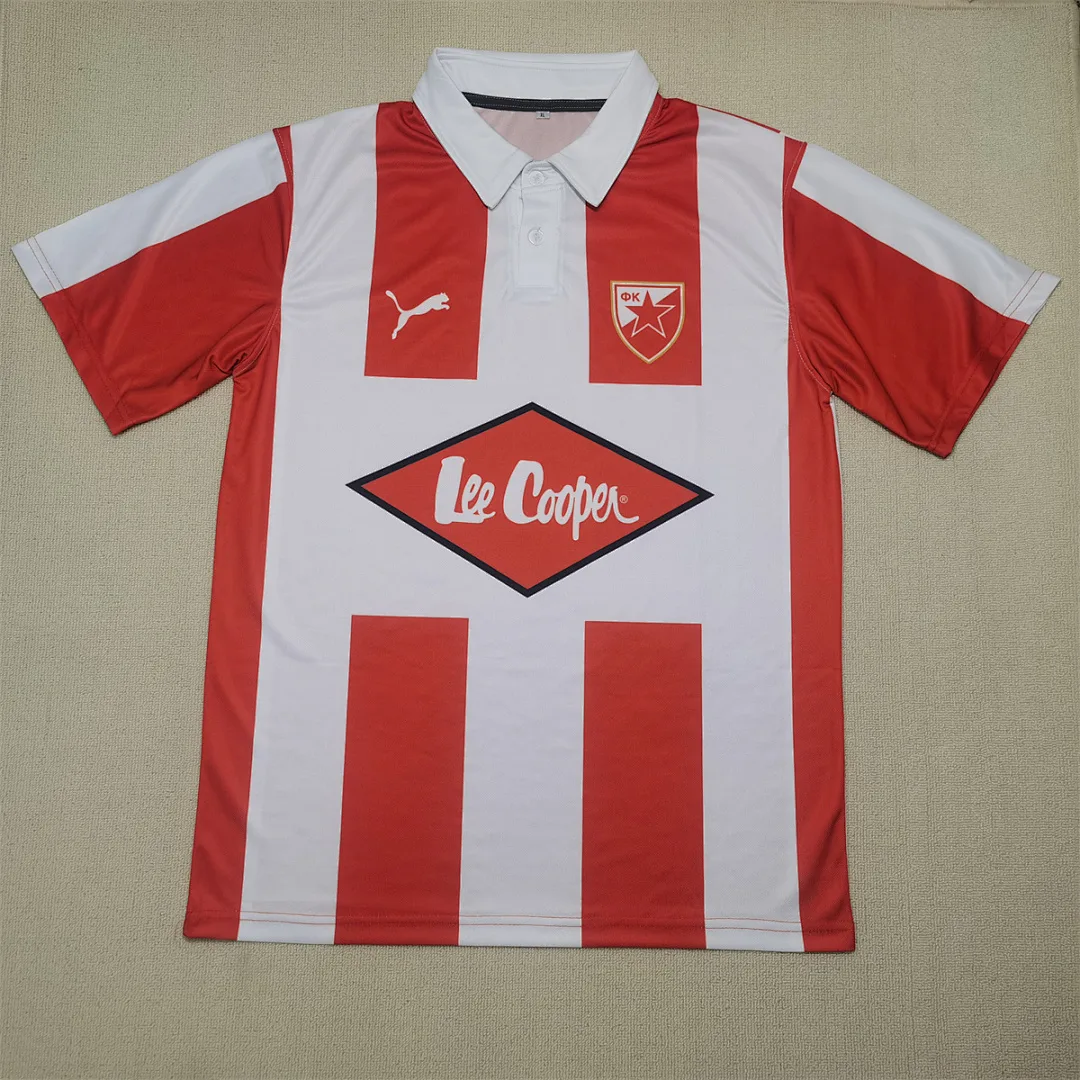Red Star Belgrade 1984/85 Home Shirt Red