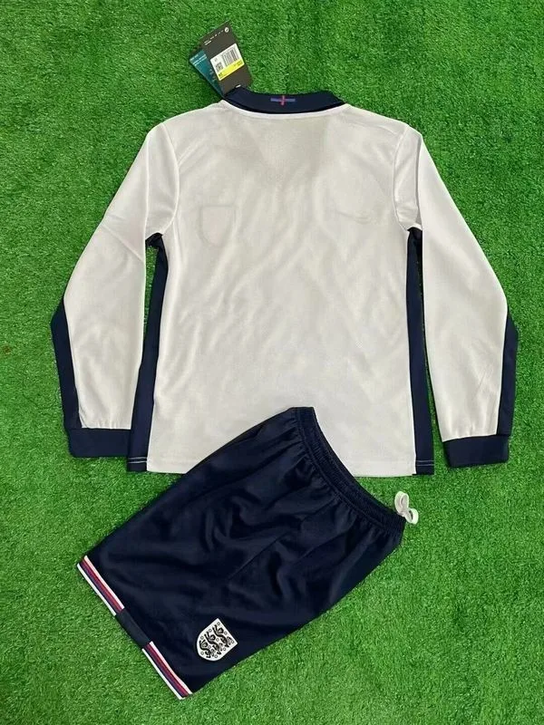 England 2024 Home Kids Kit Long Sleeve — 1