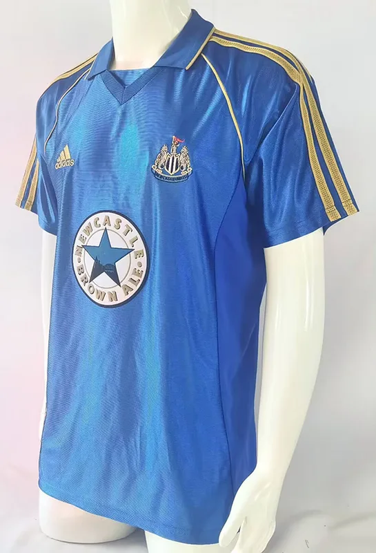 Newcastle United 1998/99 Away Shirt Blue — 2