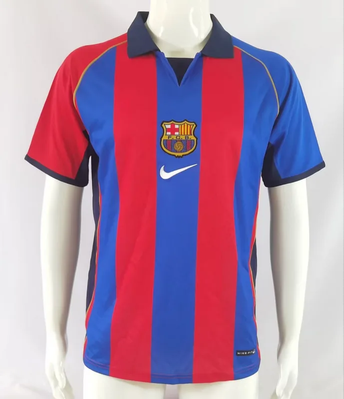 Barcelona 2001/02 Home Shirt — 2