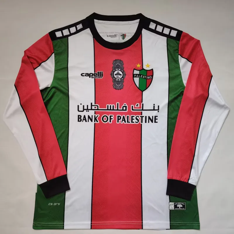Palestino 2022/23 Home Shirt Long Sleeve — 2