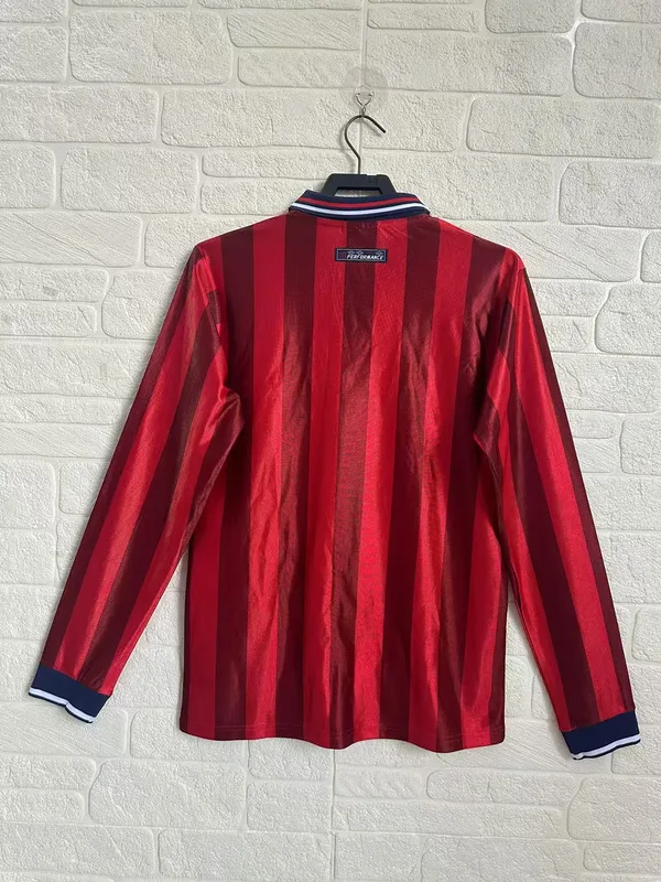 England 1998 Away Shirt Long Sleeve — 2
