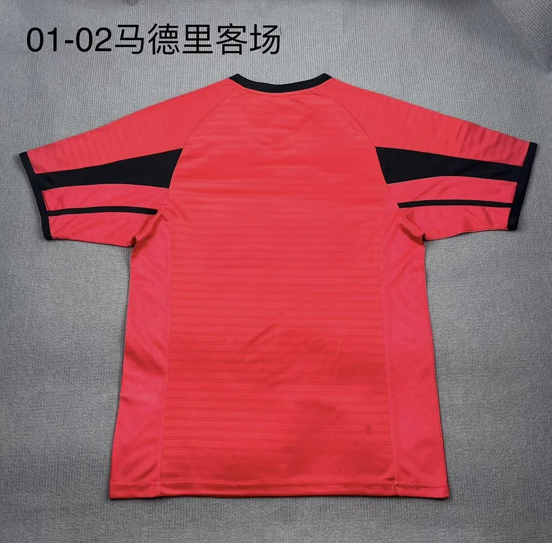 Atlético Madrid 2001/02 Away Shirt Red