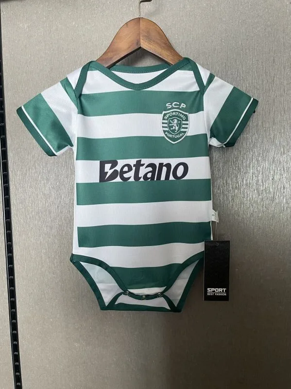 Sporting CP 2025/26 Primera Equipación Camiseta de Bebé — 2