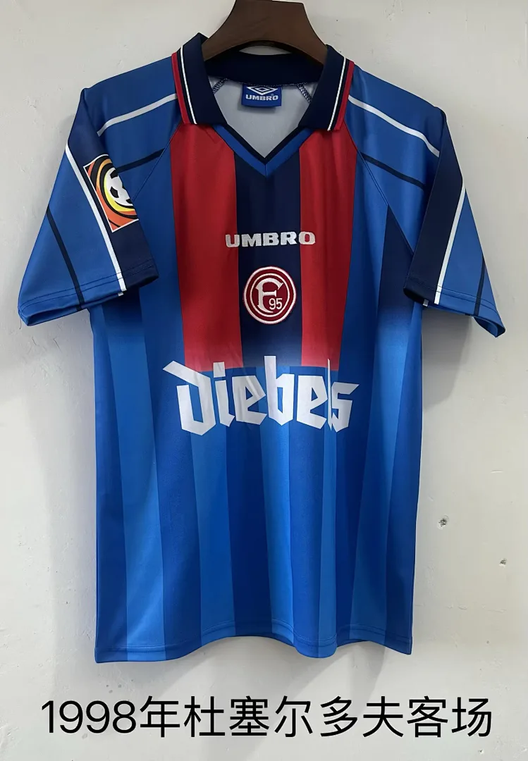 Fortuna Düsseldorf 1998 Extérieur Maillot — 2