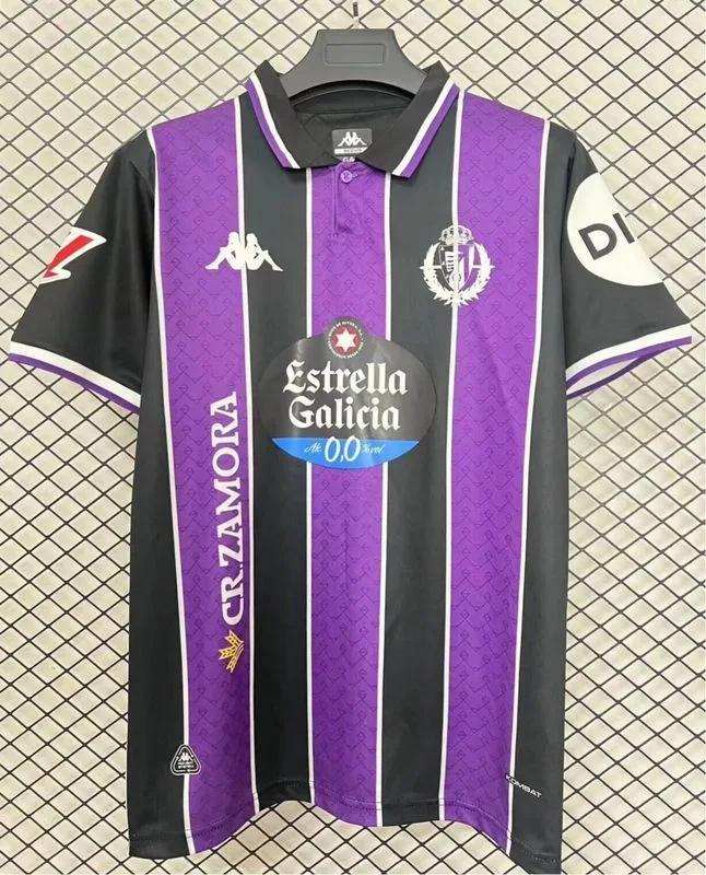 Real Valladolid 2025/26 Segunda Equipación Camiseta Manga Corta