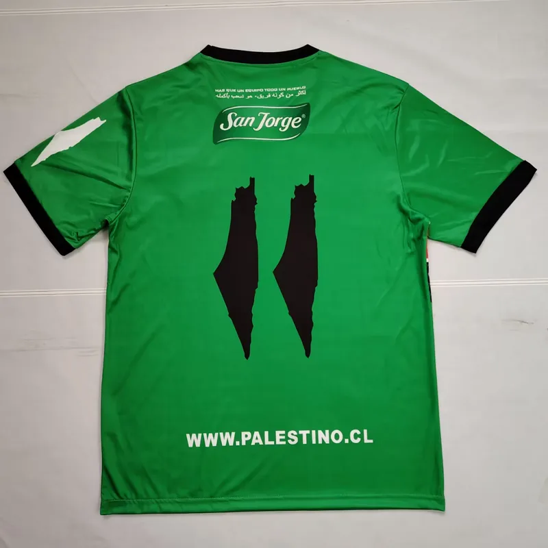Palestino Shirt Short Sleeve Green — 2