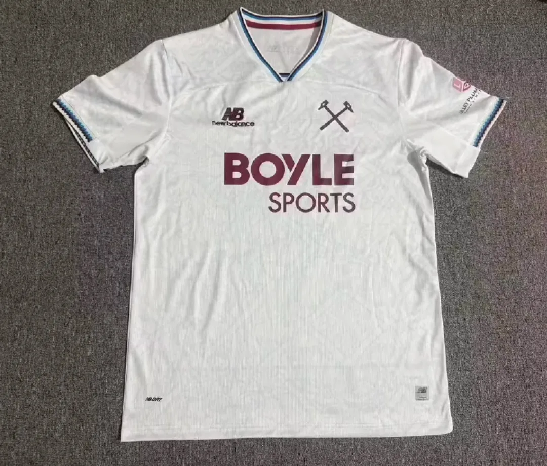West Ham United 2026/27 Away Shirt White — 2