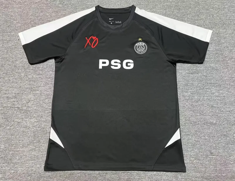 Paris Saint-Germain 2025/26 Camiseta Manga Corta Black X O
