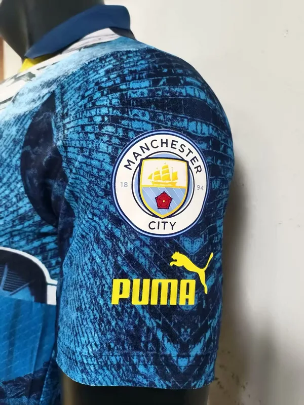 Manchester City 2024/25 Shirt Player Version Special Edition Blue — 2