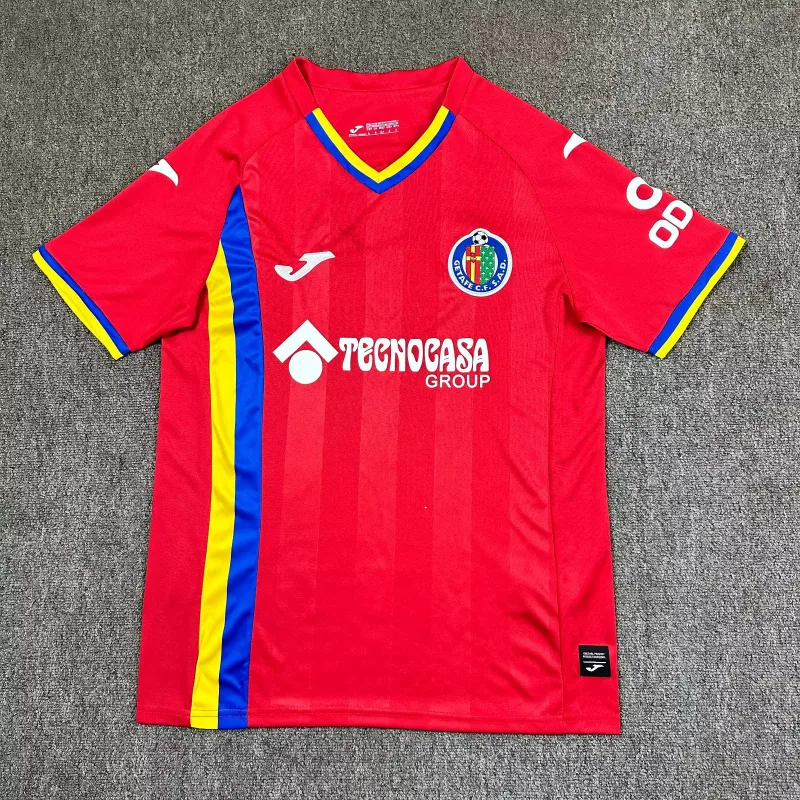 Getafe 2025/26 Segunda Equipación Camiseta Manga Corta