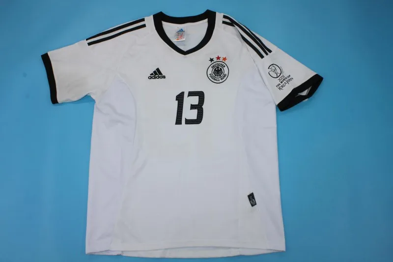 Alemania 2002 Primera Equipación Camiseta — 1