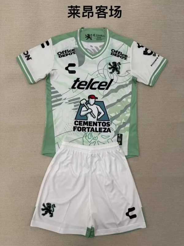 Club León 2025/26 Away Kids Kit — 1