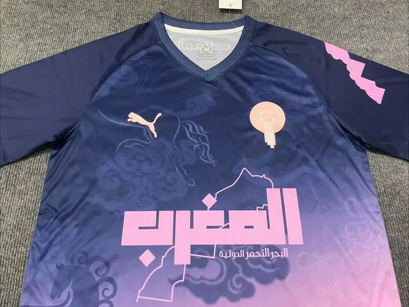 Morocco 2025/26 Shirt Pink — 2