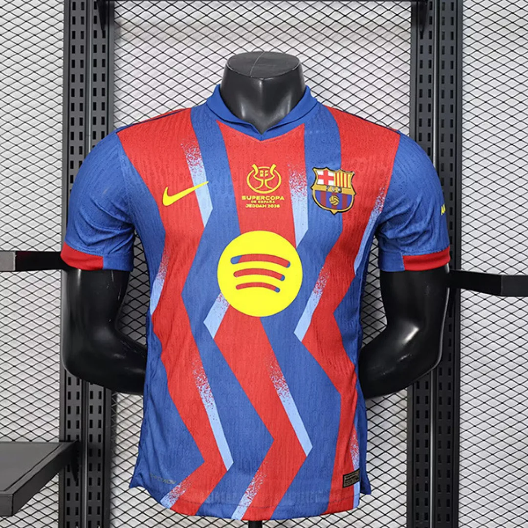 Barcelona 2025/26 Cuarta Equipación Camiseta Versión Jugador — 1