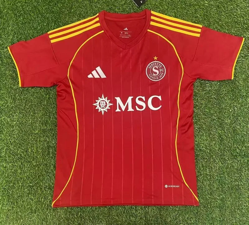 Servette 2025/26 Home Shirt Short Sleeve — 2