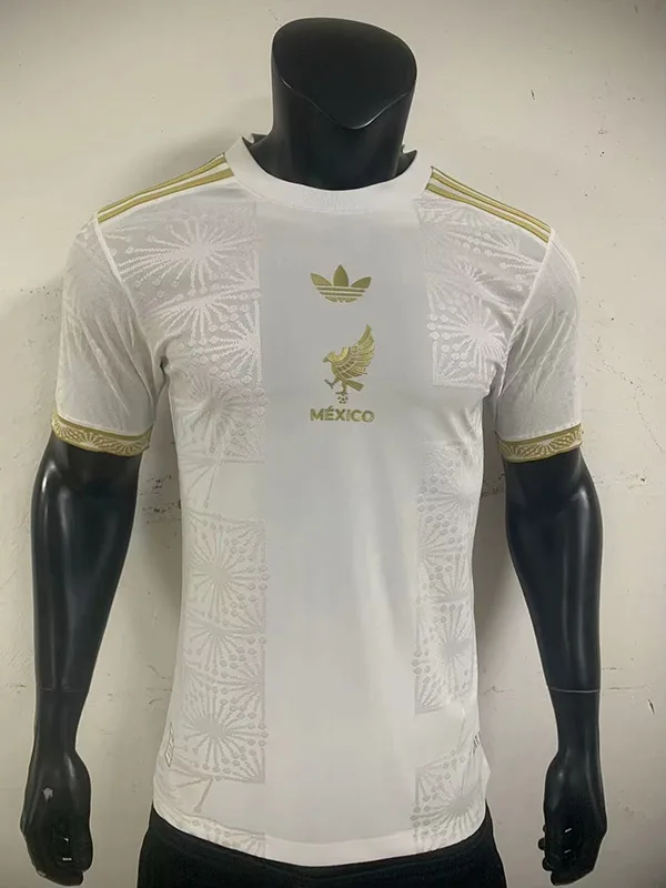 México 2025/26 Camiseta Versión Jugador White — 1