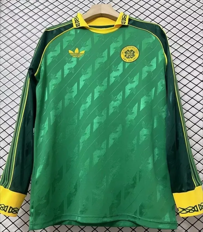 Celtic Shirt Long Sleeve Green