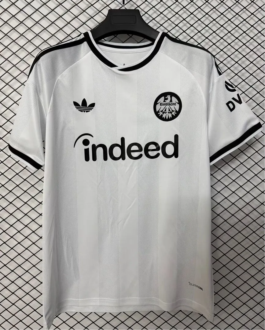 Eintracht Frankfurt 2026/27 Away Shirt White — 2
