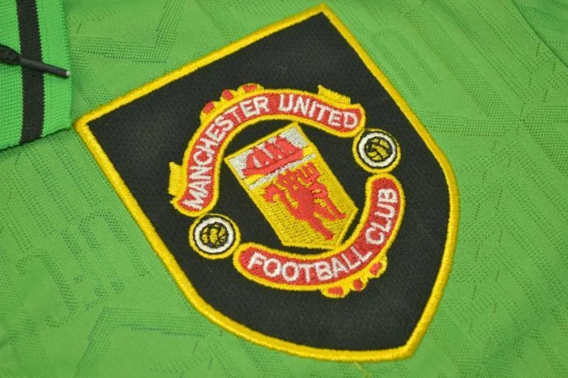 Manchester United 1992/94 Away Shirt Green — 2