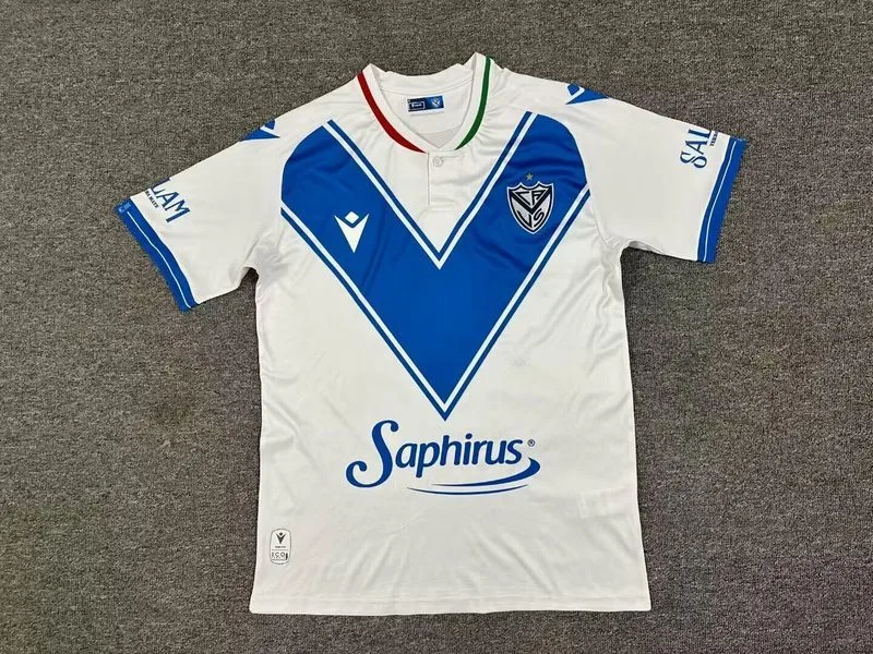 Vélez Sarsfield 2025/26 Away Shirt Short Sleeve White