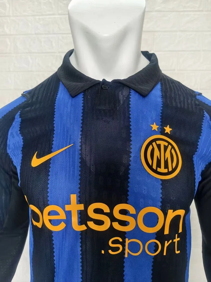 Inter Milan 2026/27 Home Shirt Long Sleeve Player Version — 2