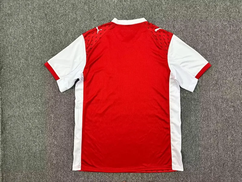 Reims 2025/26 Primera Equipación Camiseta Manga Corta