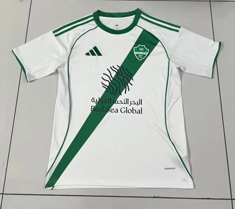 Al Ahli 2025/26 Home Shirt Short Sleeve — 2