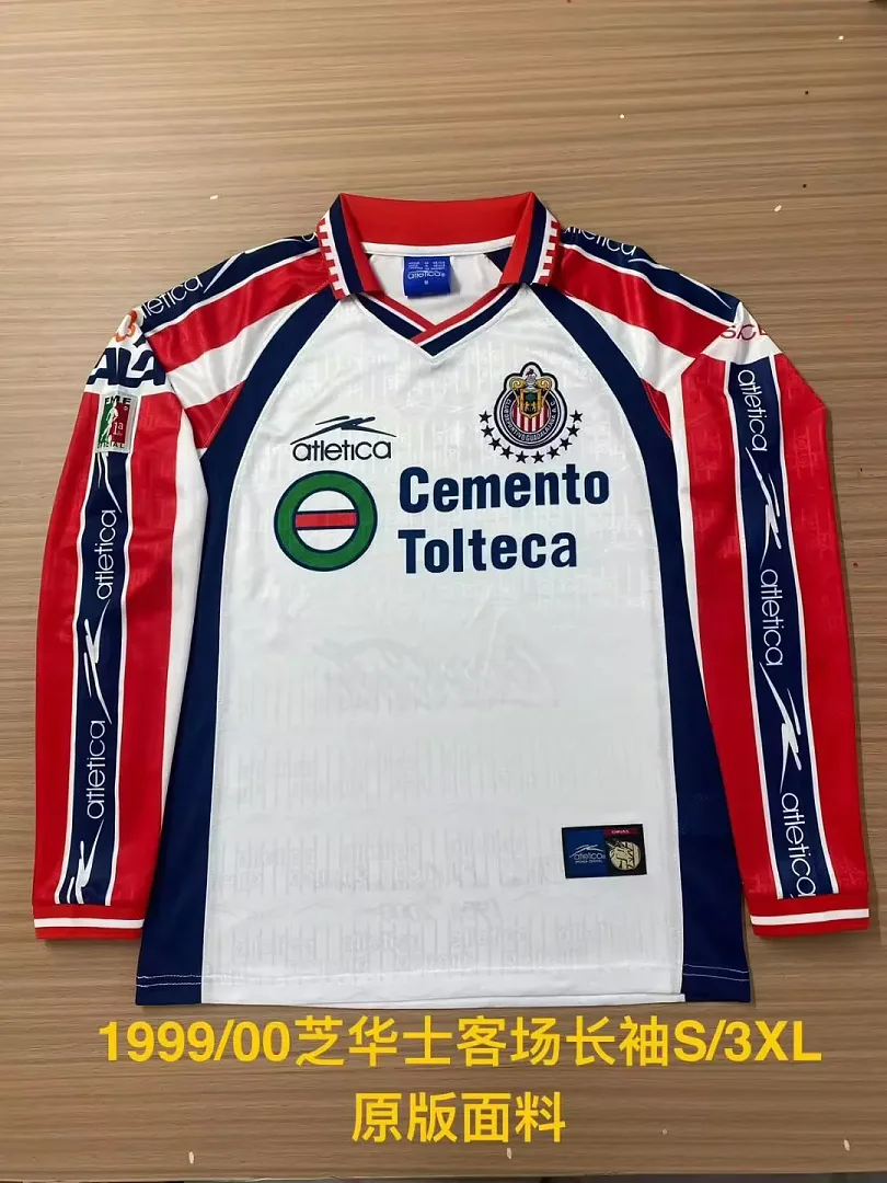 Chivas Guadalajara 1999/00 Away Shirt Long Sleeve