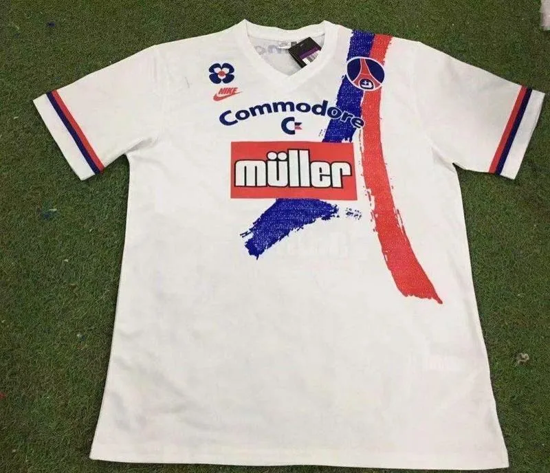 Paris Saint-Germain 1991/92 Auswärts Trikot — 2