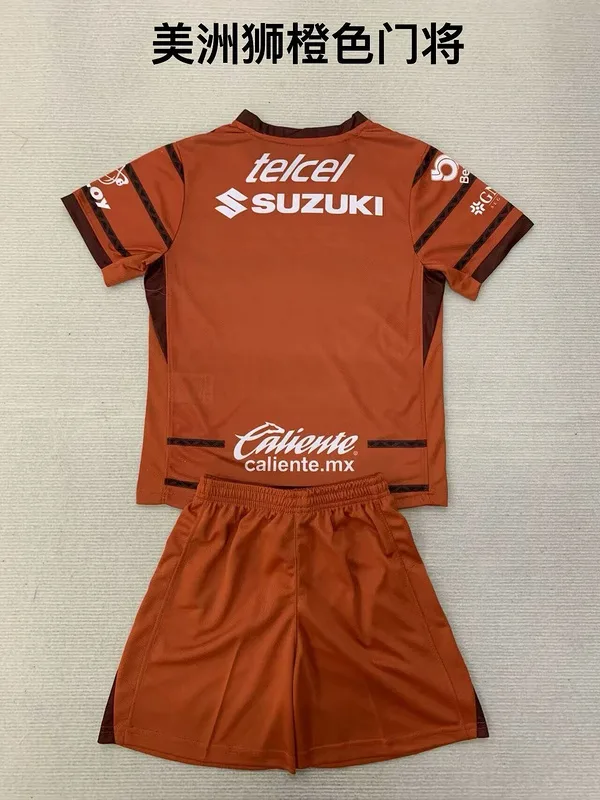 Pumas UNAM 2024/25 Torwart Set Kinder Orange — 1