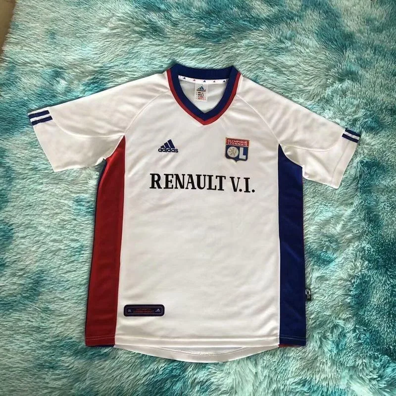 Lyon 2001/02 Home Shirt — 2
