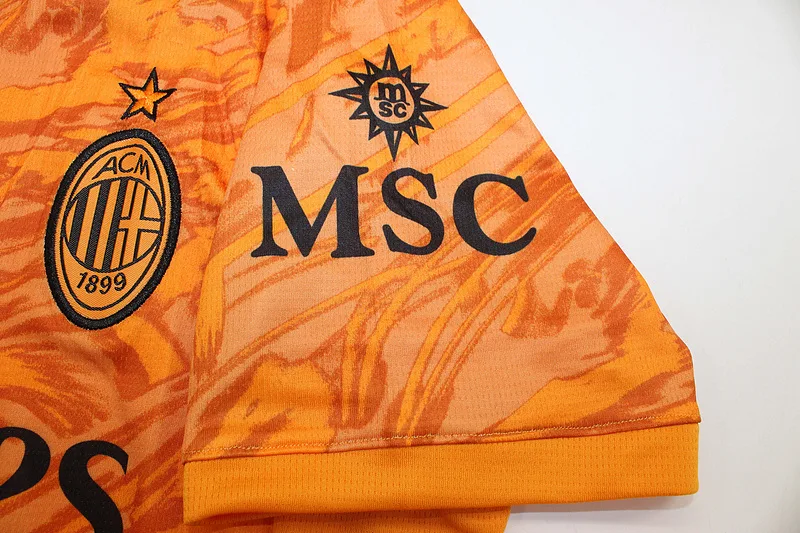 AC Milan 2025/26 Goalkeeper Shirt Orange — 2