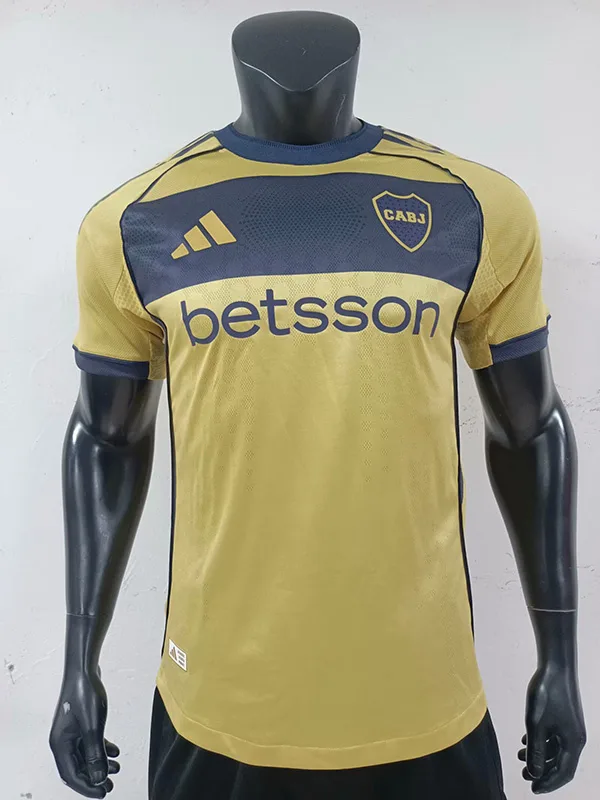 Boca Juniors 2025/26 Away Shirt Player Version — 1