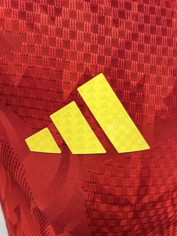 Belgium 2026 Home Shirt Long Sleeve Player Version — 2