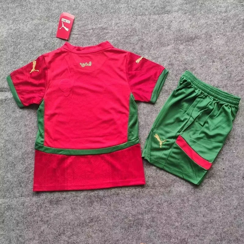 Morocco 2025/26 Home Kids Kit