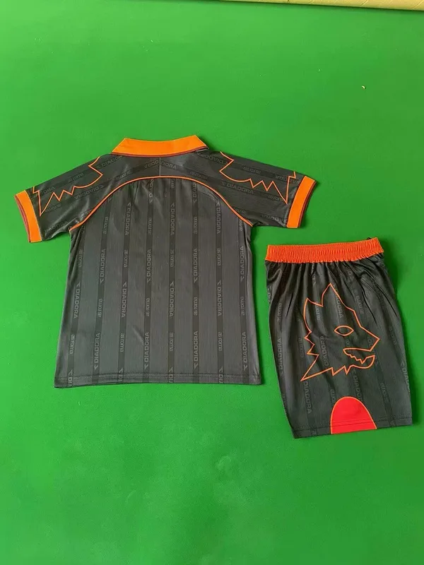 Roma 1999/00 Away Kids Kit — 2