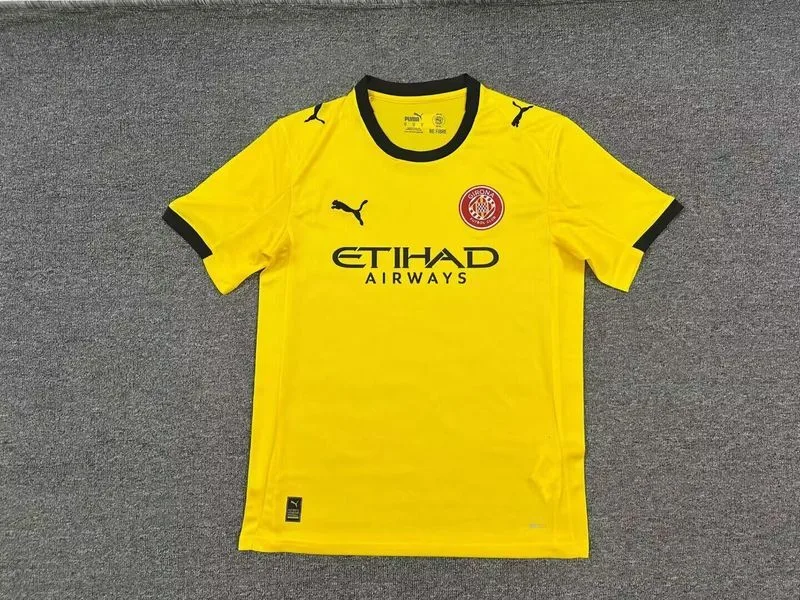 Girona 2025/26 Extérieur Maillot Manches Courtes