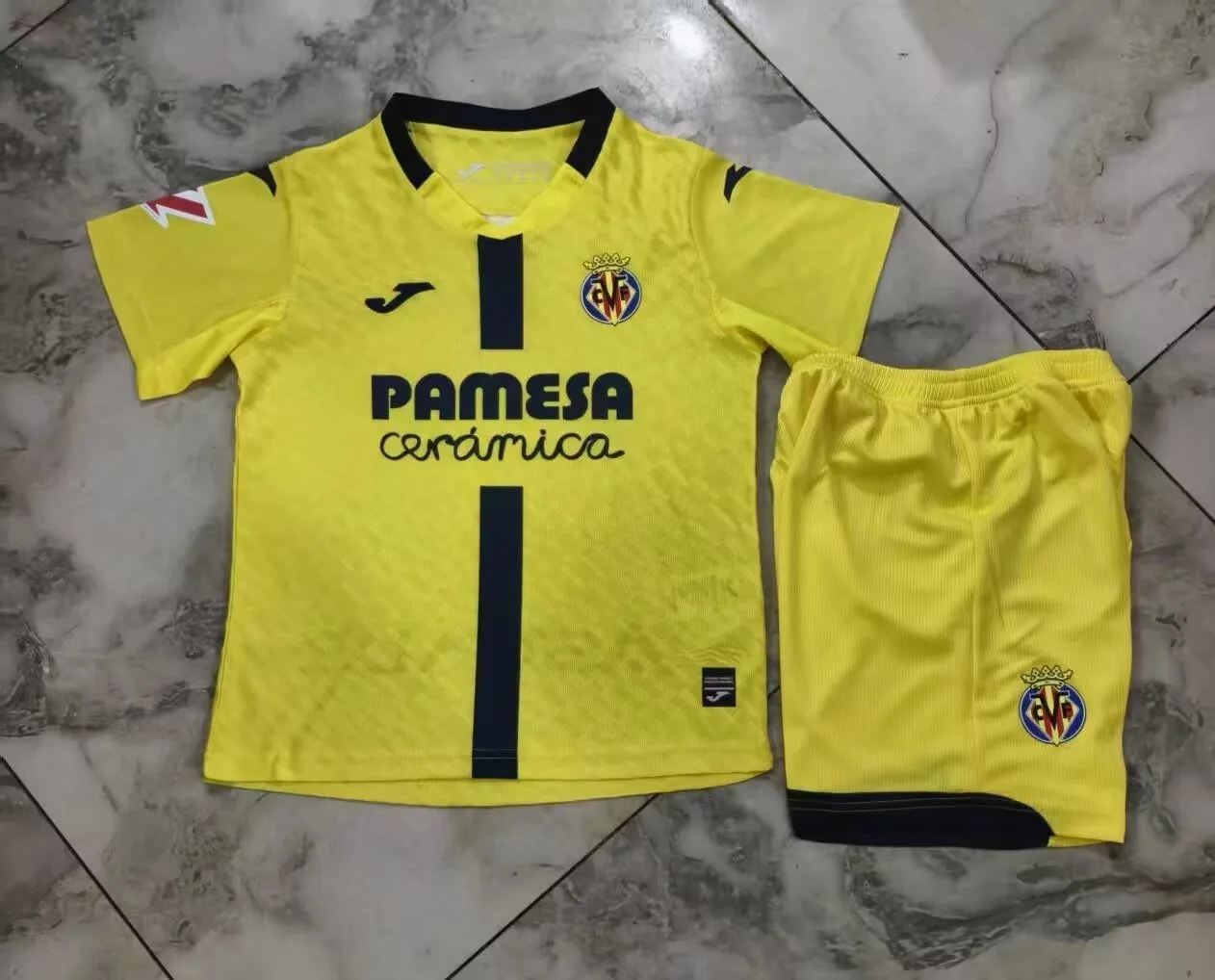 Villarreal 2025/26 Domicile Ensemble Enfant
